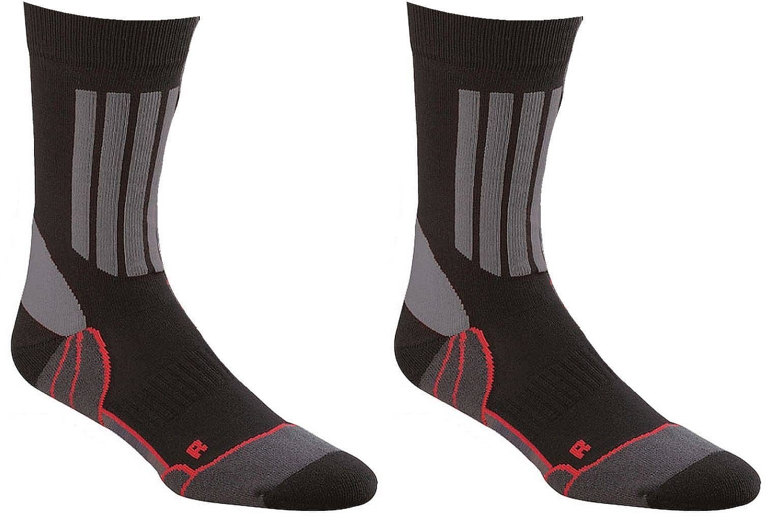 HERREN Allrounder Sport-Trekking-Socken mit Silberfaser-Optimale Passform 1 oder 2 Paar