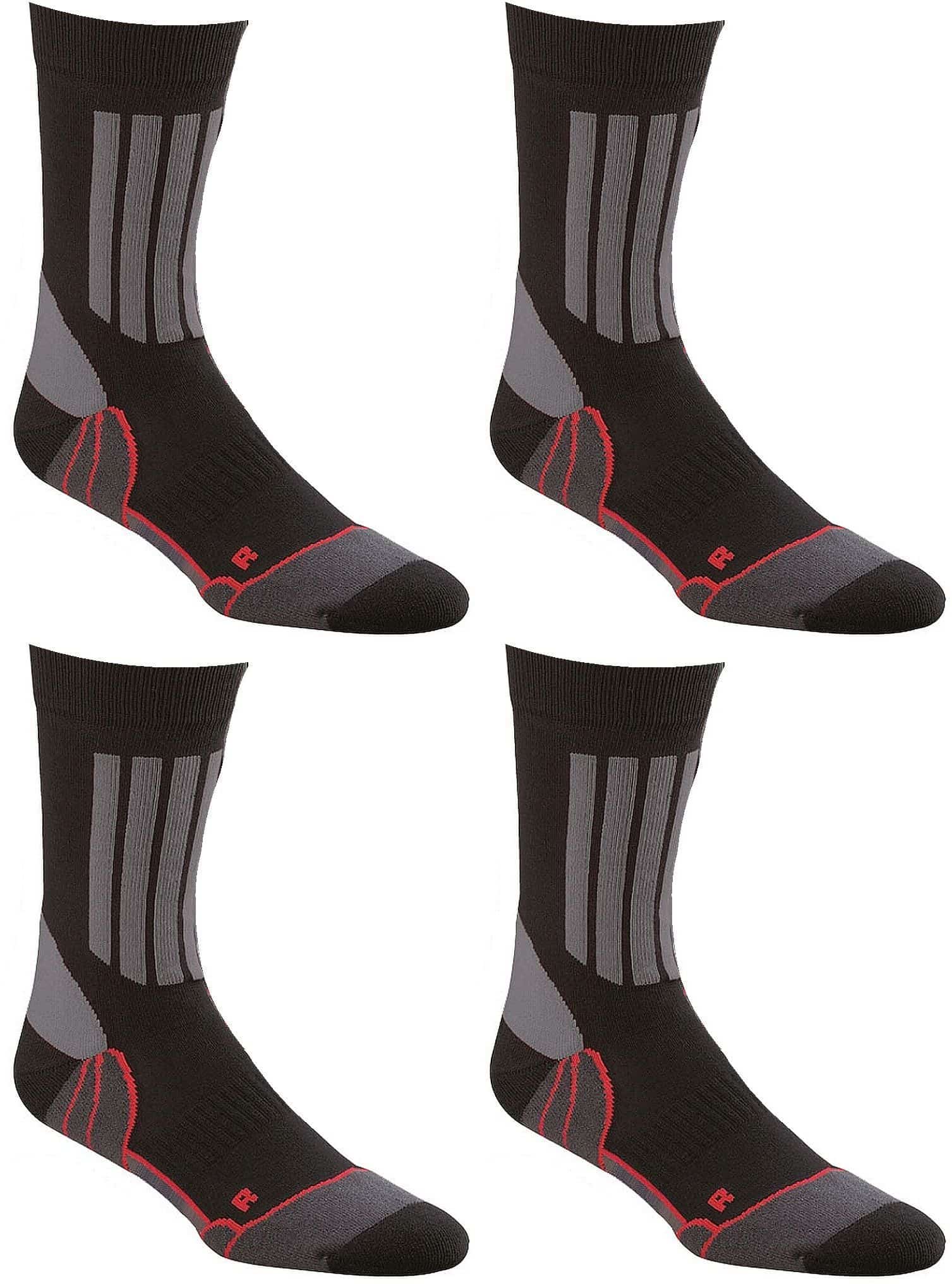 HERREN Allrounder Sport-Trekking-Socken mit Silberfaser-Optimale Passform 1 oder 2 Paar