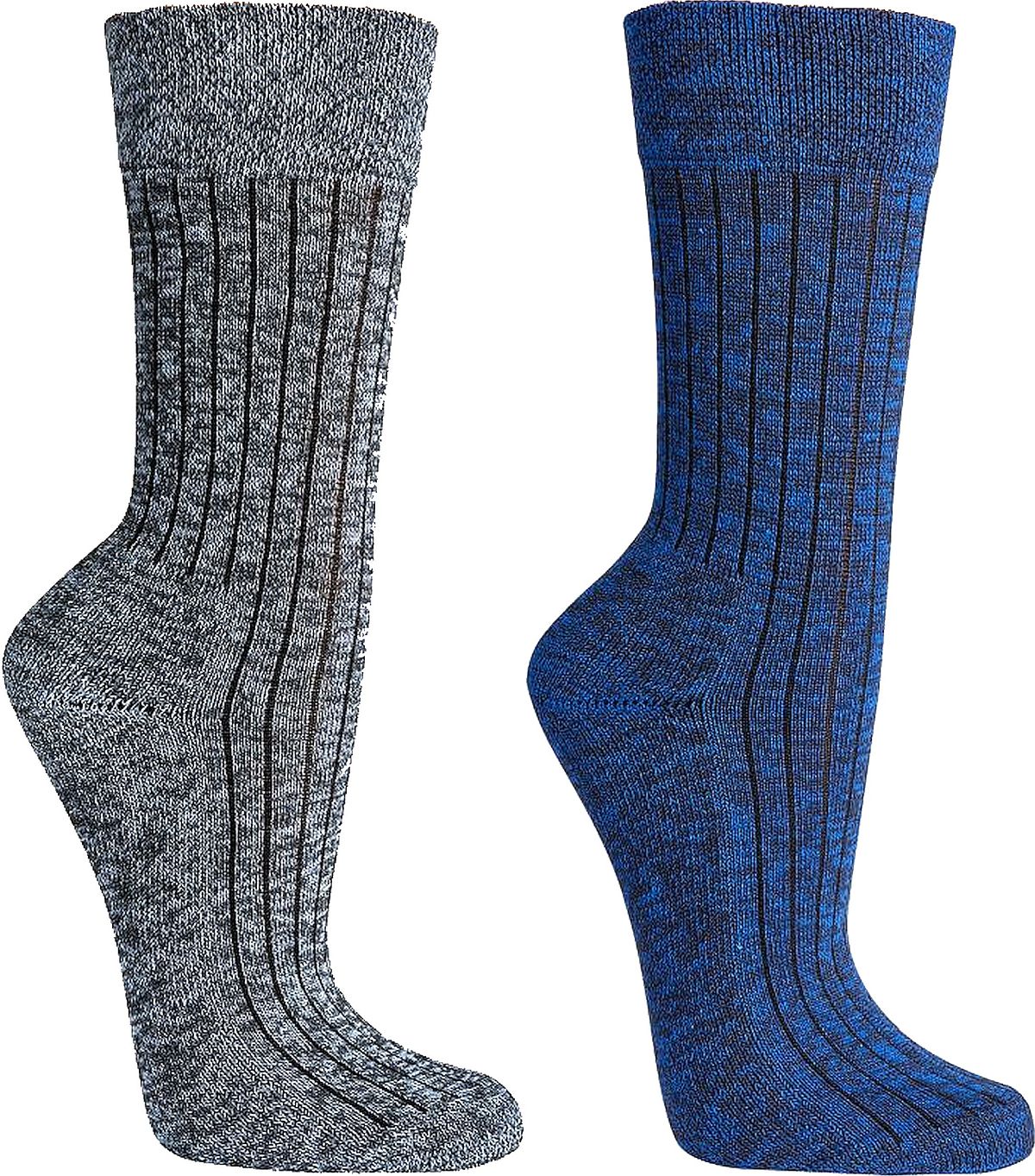 Multicolour Socken  Öko-Tex-Label zertifiziert. Piqué-Komfortbund 2er-Bündel