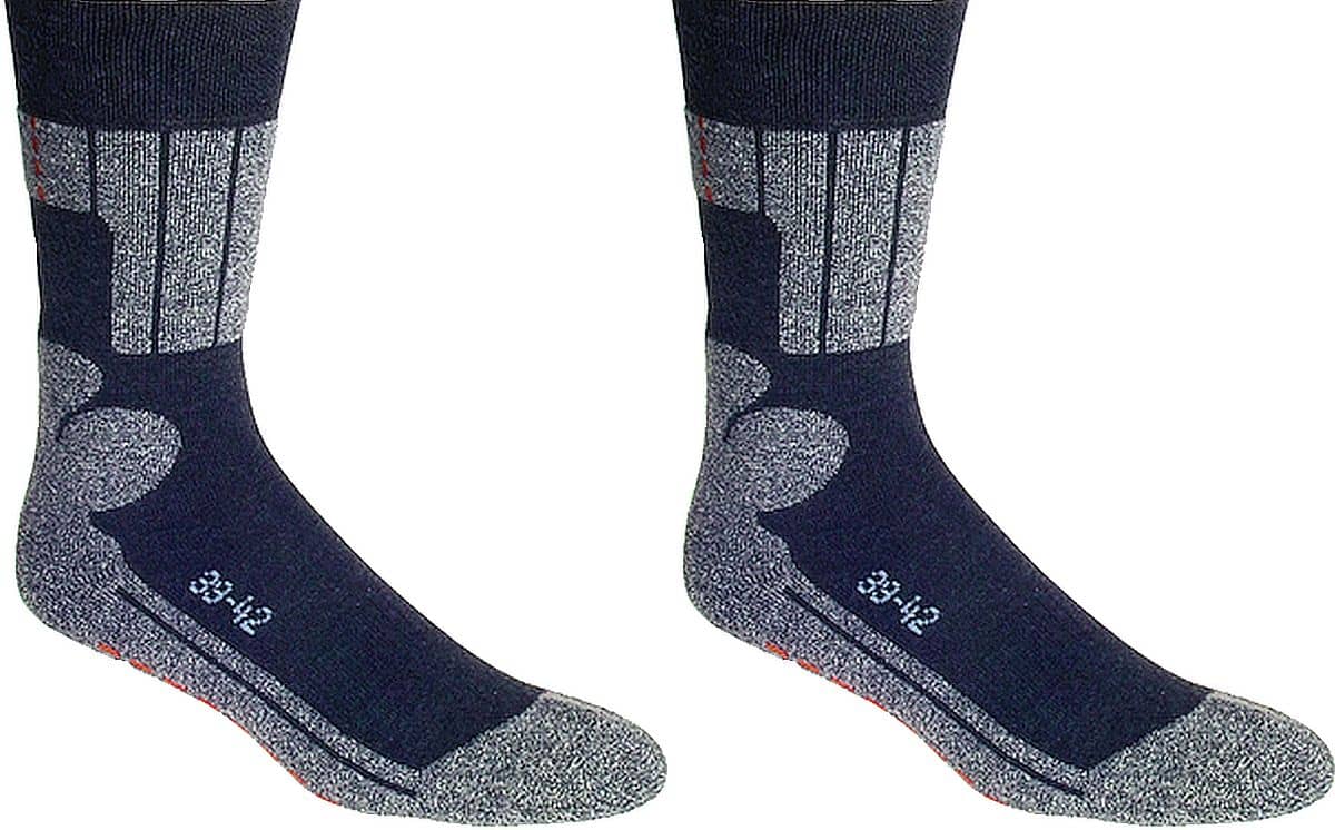 Allround Sport- Skater Socken schwarz  2 Paar