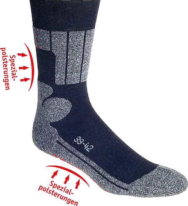 DAMEN & HERREN Allrounder Ideal für Skateboarder, Wanderer  und Sportler- Sport Funktionssocken Skater Socken- 2 Paar