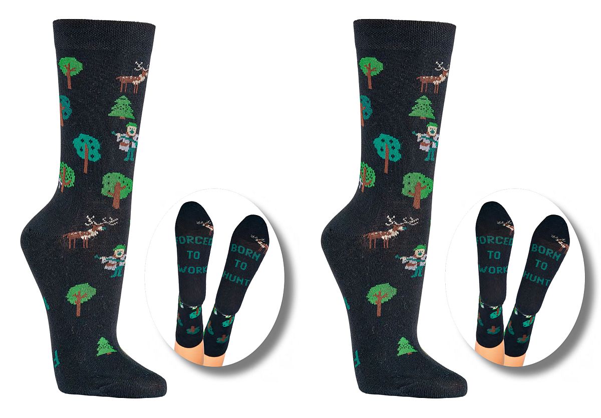 HALALI  Witzige Socken als Geschenkidee oder zum Selbertragen 2er- Bündel