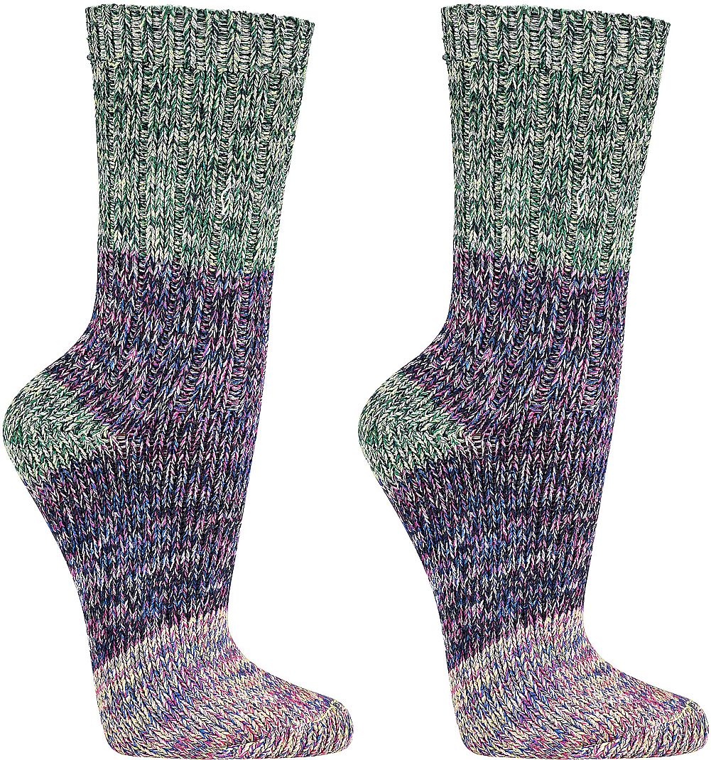 Mulitcolour-Mix  Baumwoll-Socken „Socken wie früher“ 2 Paar
