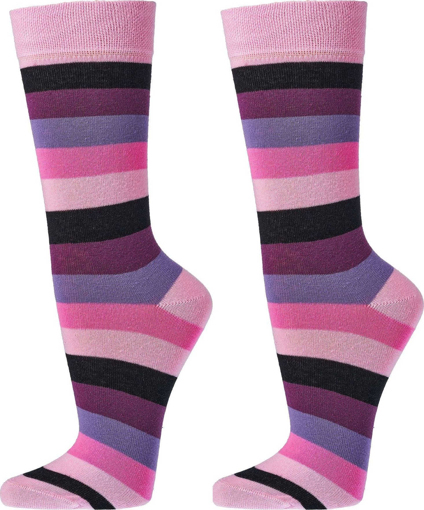 Trend-Socken Bio Baumwolle für Teenager, Damen und Herren 2 oder 4 Paar
