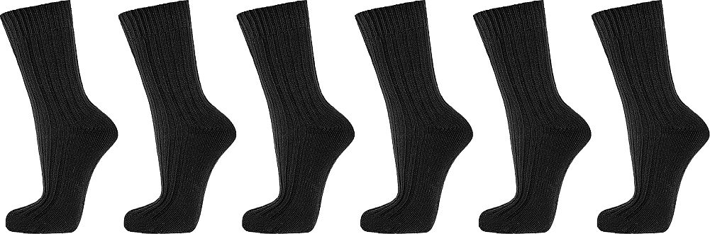 100%-Baumwolle Socken schöne dicke Ware, 5er-Teilung   3  Paar