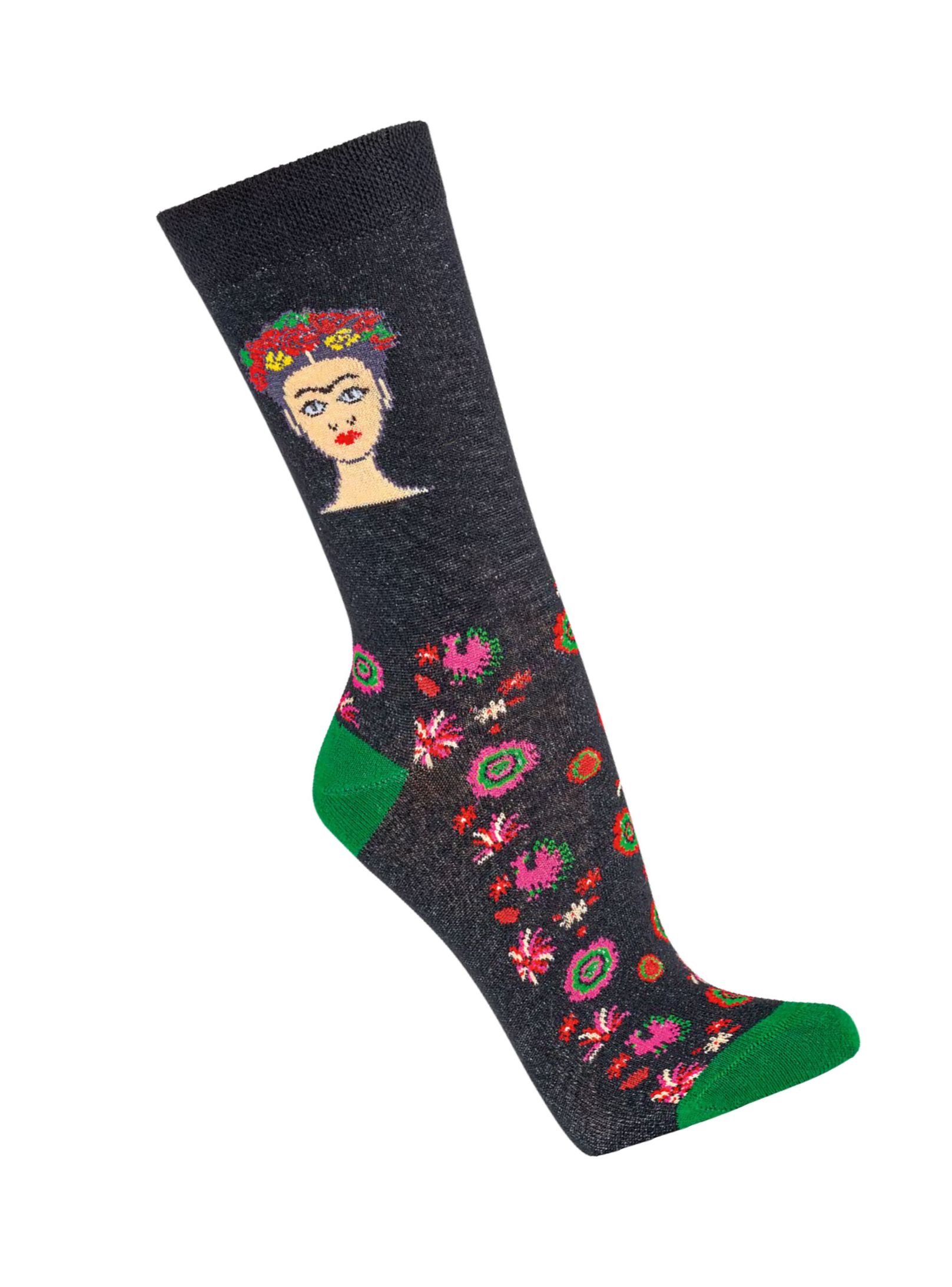 Witzige Socken FRIEDA als Geschenkidee oder zum Selbertragen für Teenager-Damen-Herren  2er-Bündel 