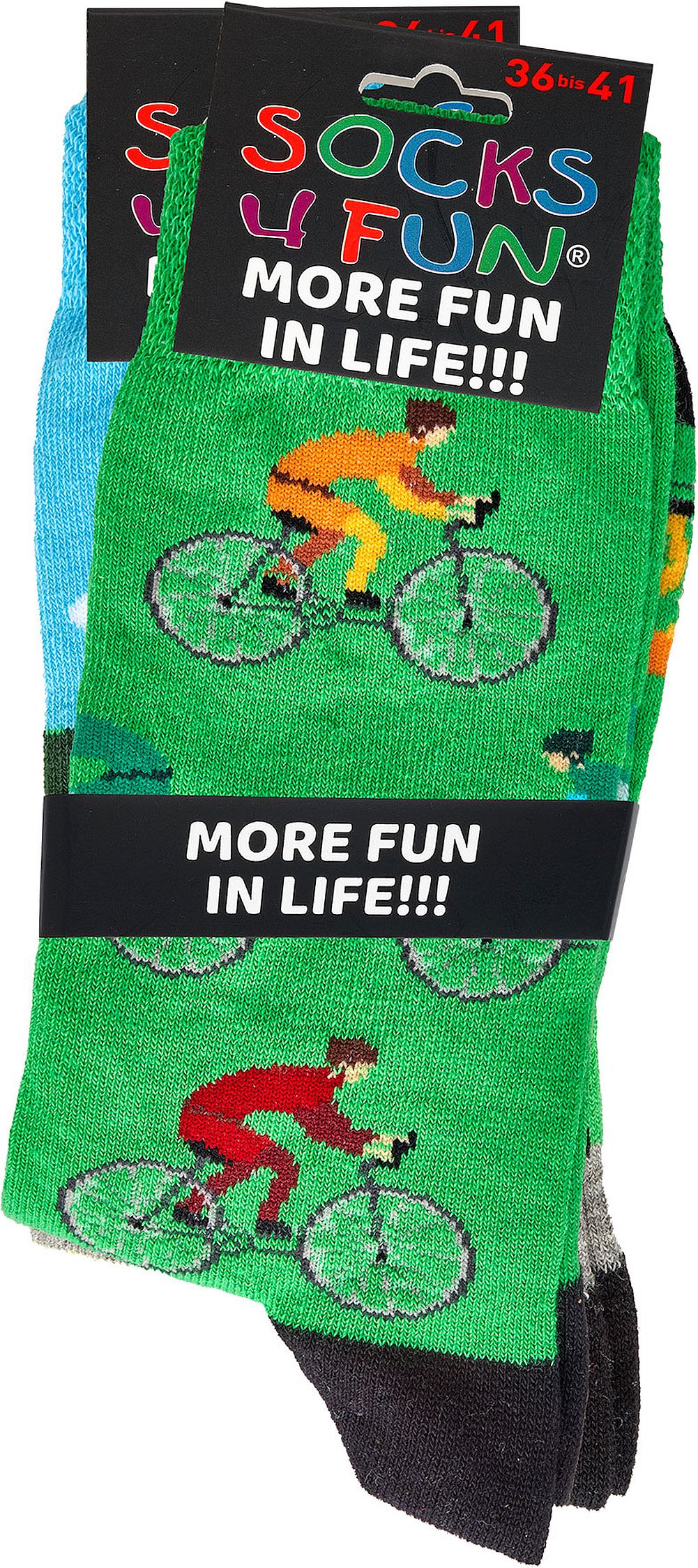  „Radsport“ Lustige Socken für die Tour durch die Landschaft 2 Paar