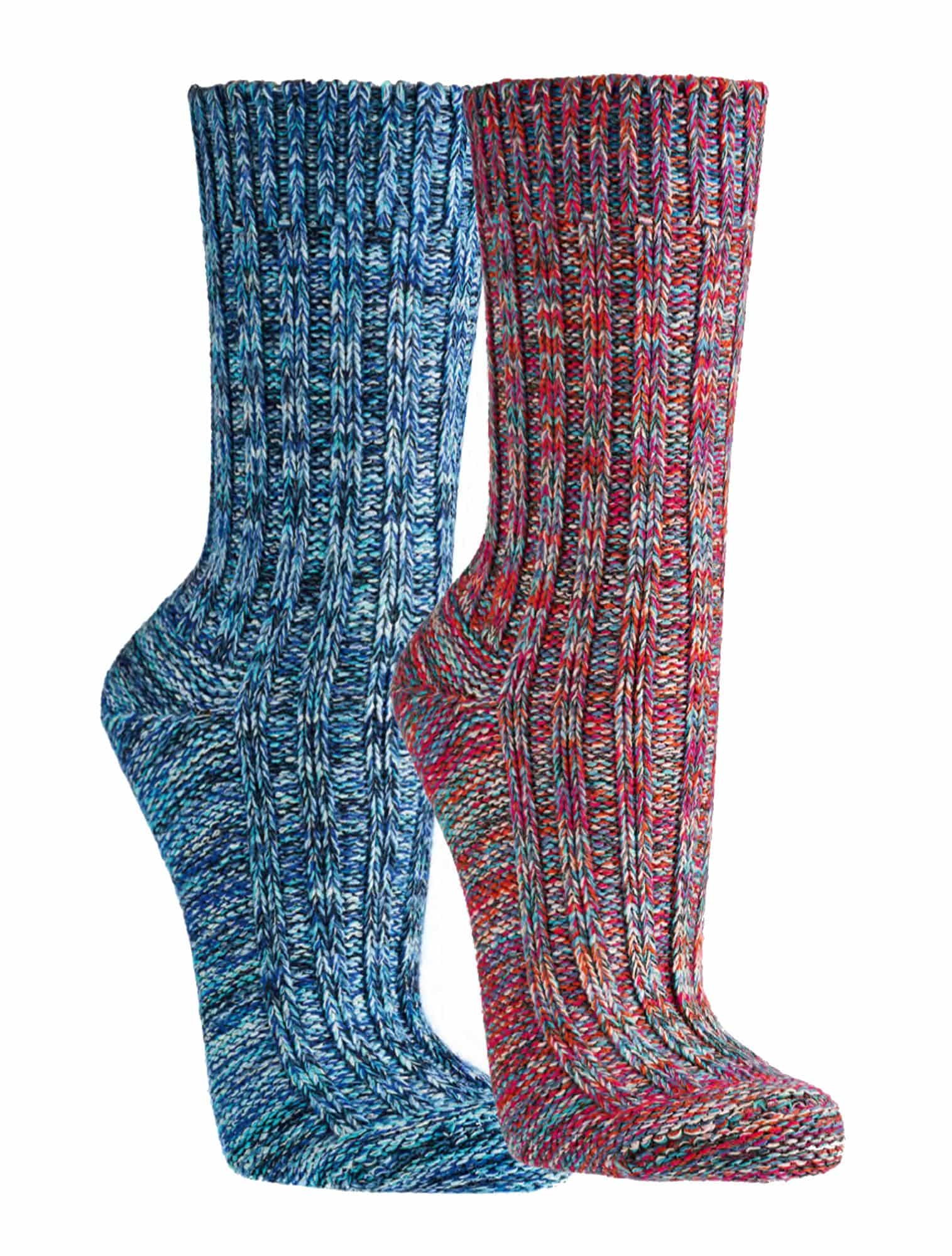 DAMEN & HERREN Multi Colour-Baumwoll-Socken  für Teenager, Damen und Herren schöne dicke Ware   3 Paar