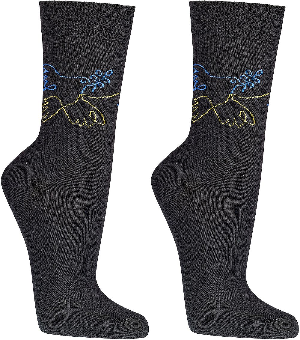  „Peace“  Witzige Socken  für Damen und Herren 2 Paar