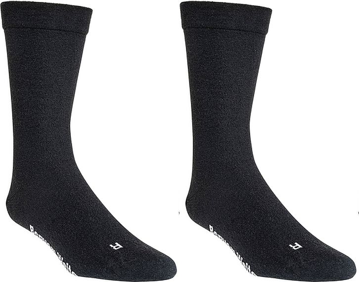  Wellness EXTRA - BREIT Socken in feiner Qualität  für Menschen mit Problemfüßen Übergrößen (Gr. 51-54,  55-58, 59-62),  schwarz - 2 Paar  oder 4 Paar